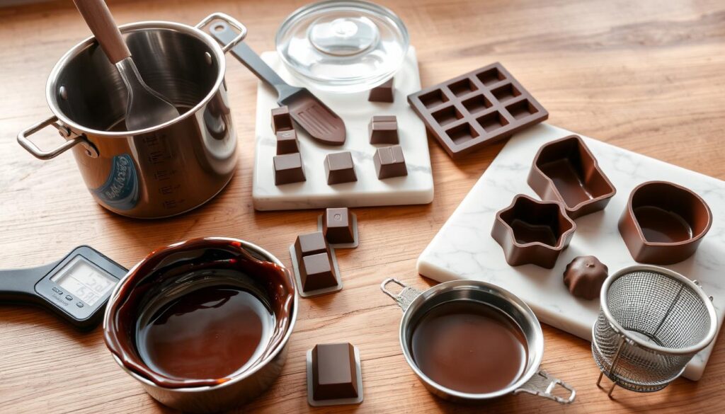 Chocolate making tools