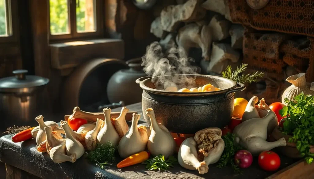 The Ancient Art of Making Chicken Bone Broth