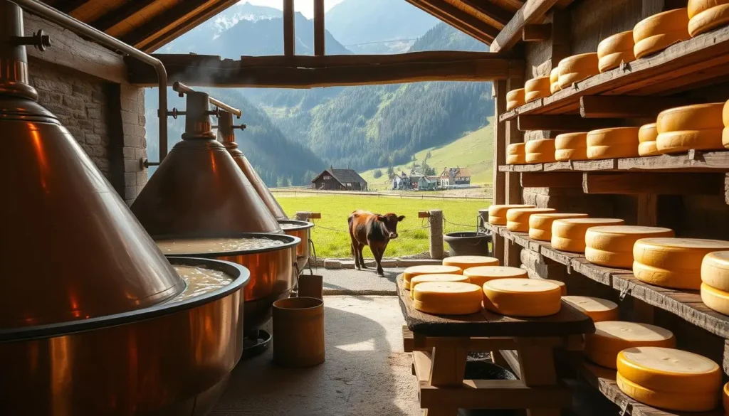 cheese production